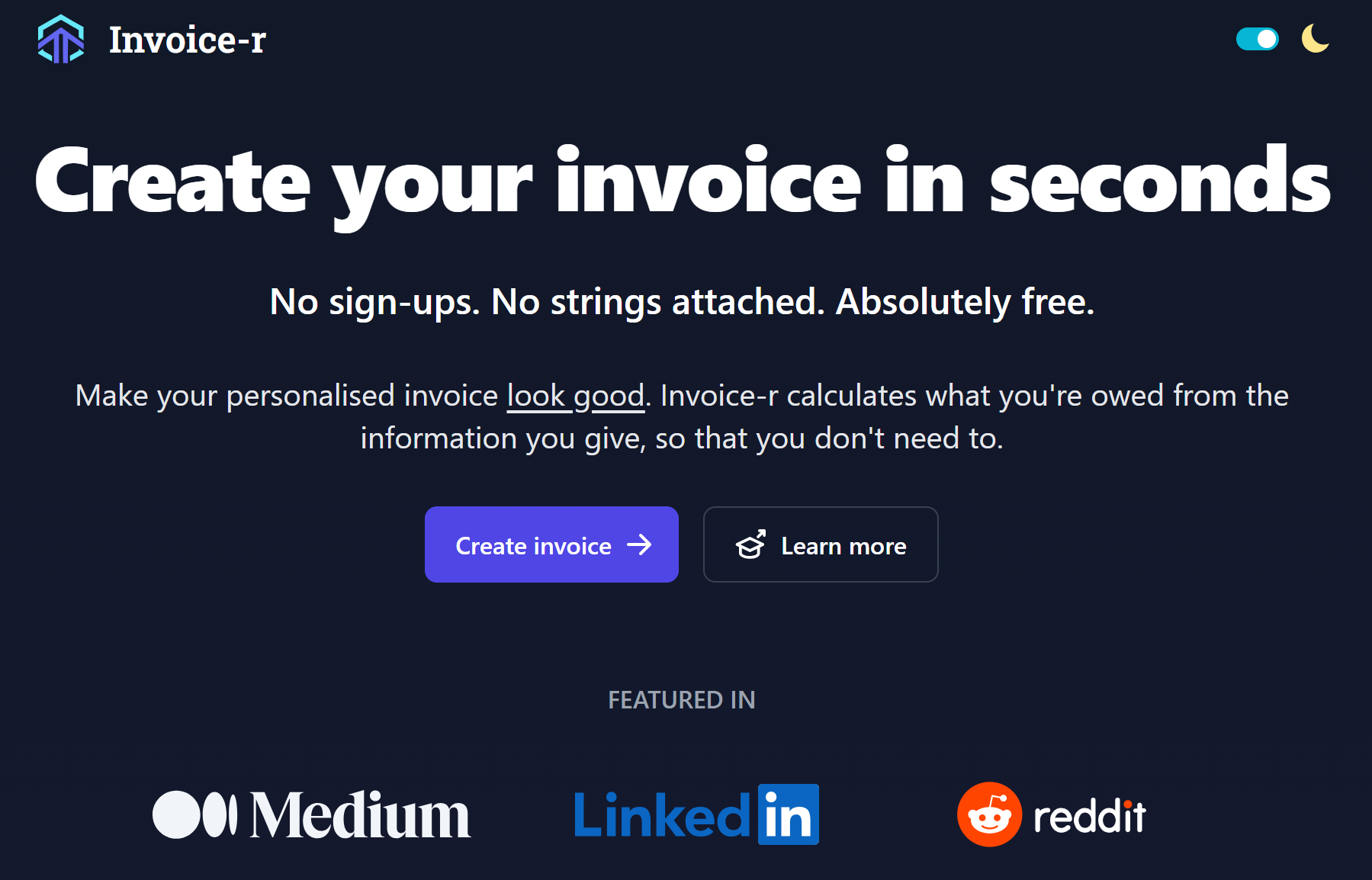 free invoice generator